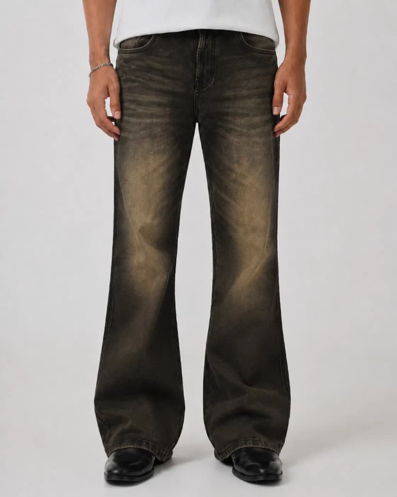 Soil Black Bootcut Jeans